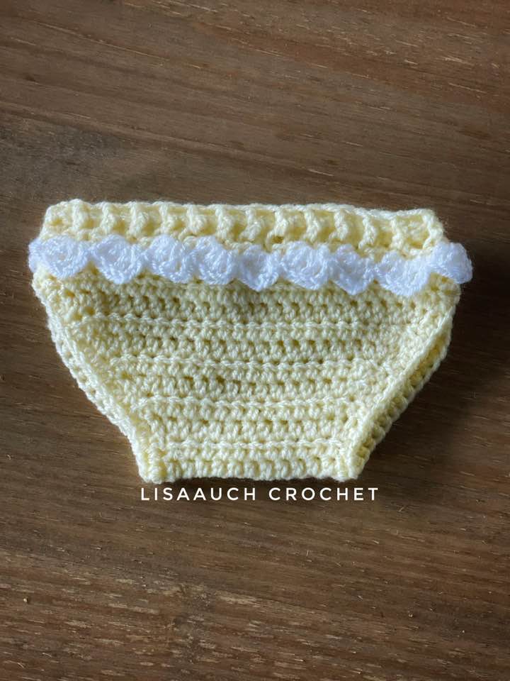 crochet diaper cover