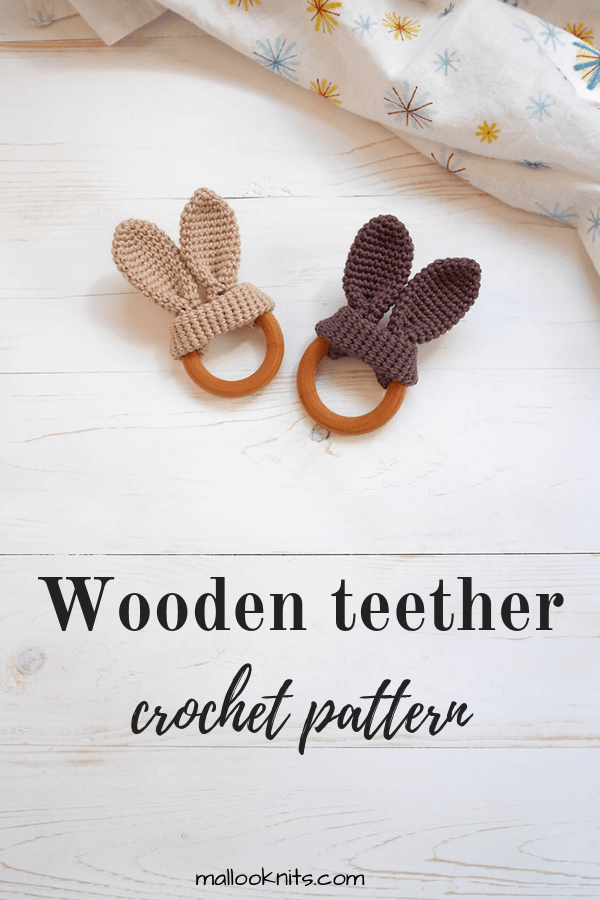 crochet teething ring