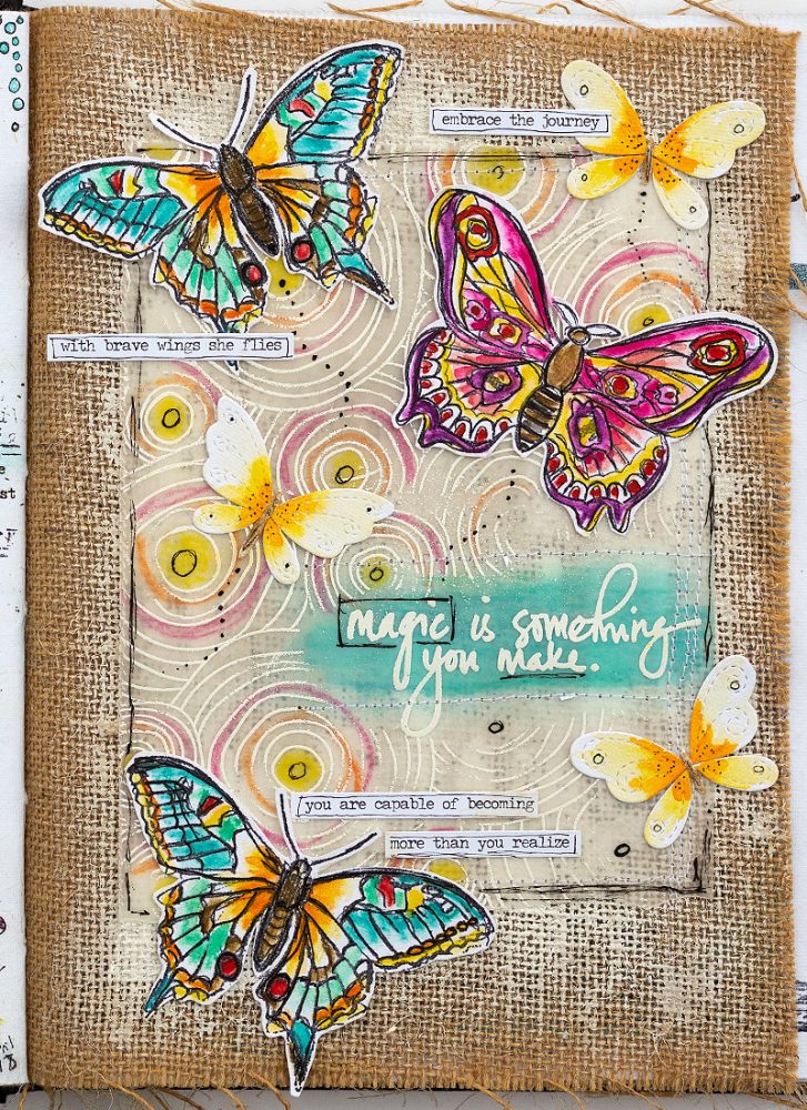 burlap butterfly tutorial