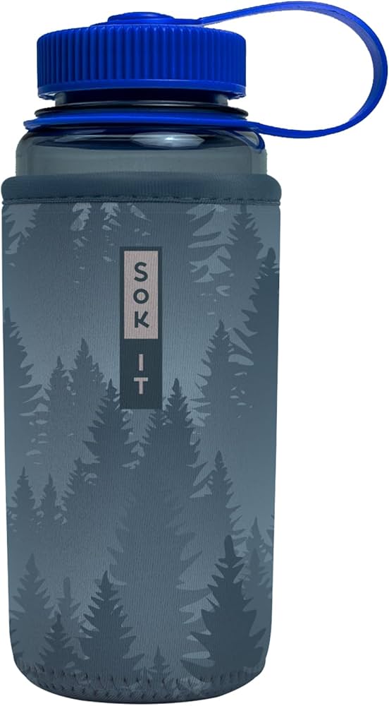 fabric covered plastic bottle