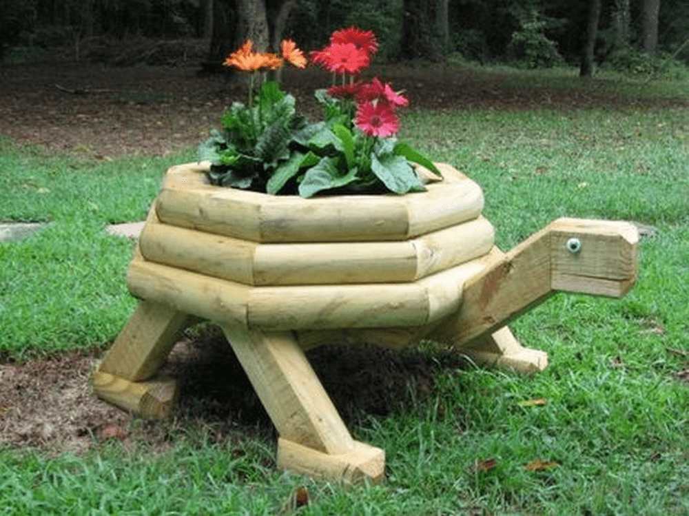 turtle planter DIY