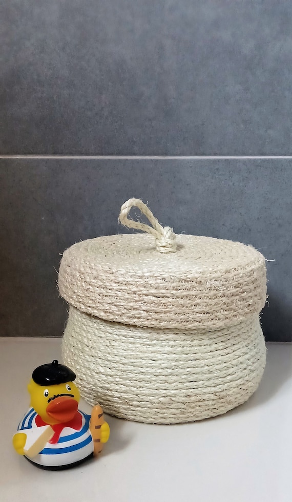 sisal rope bowl