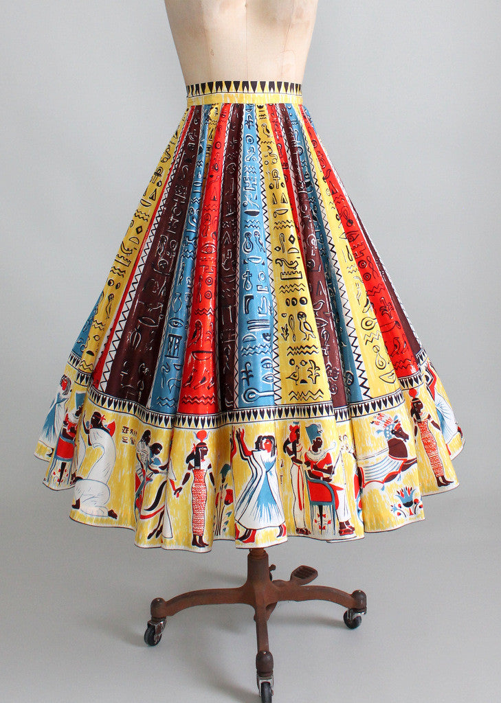 1950s circle skirt