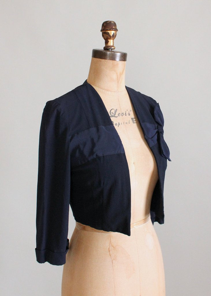 1940s bolero jacket