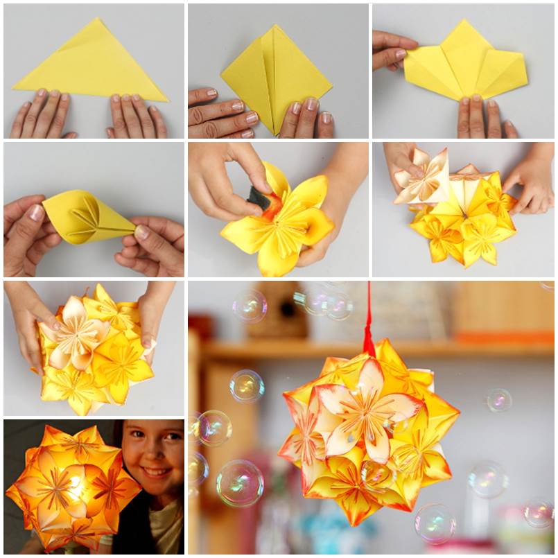 kusudama flower ball