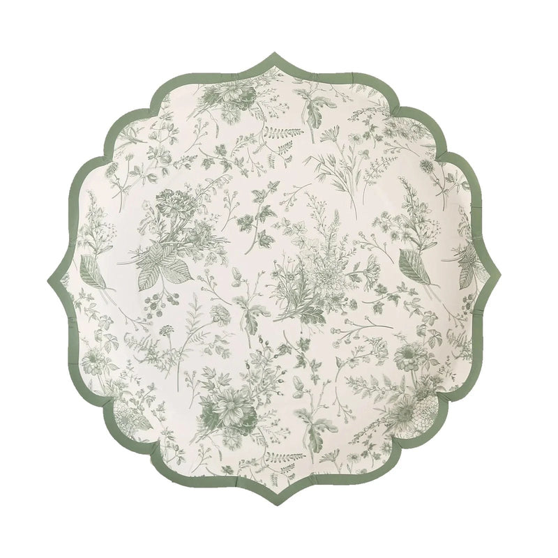 scalloped paper flower ball