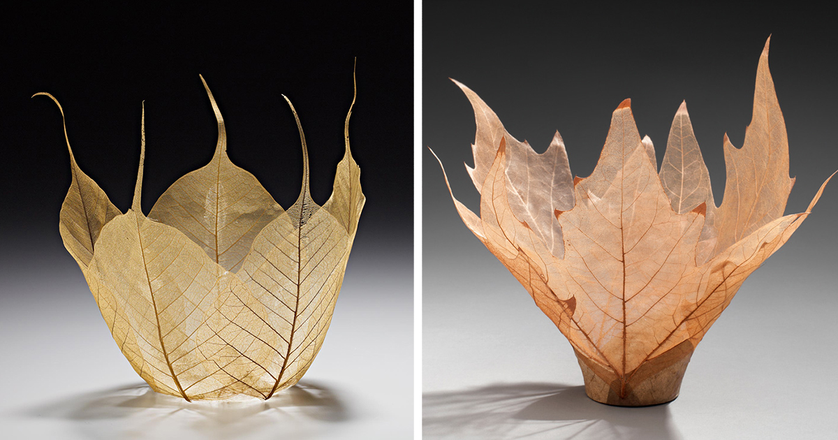 skeleton leaf art