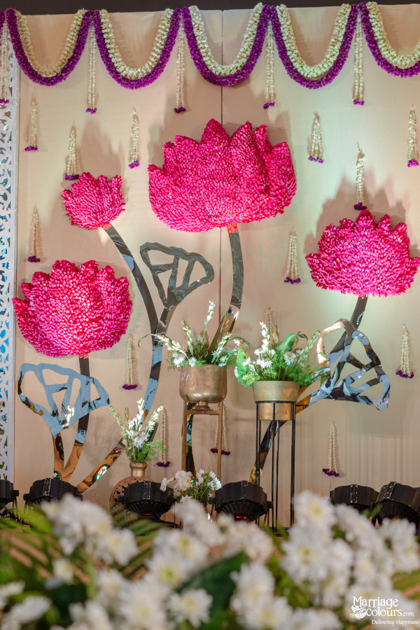 lotus wedding decor