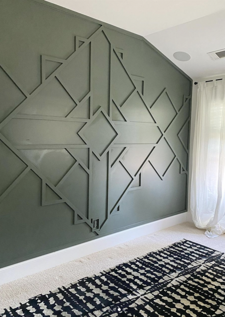 geometric-accent-wall