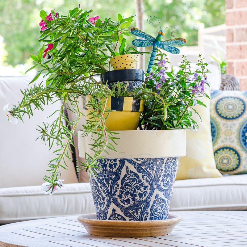 decoupage-flower-pot