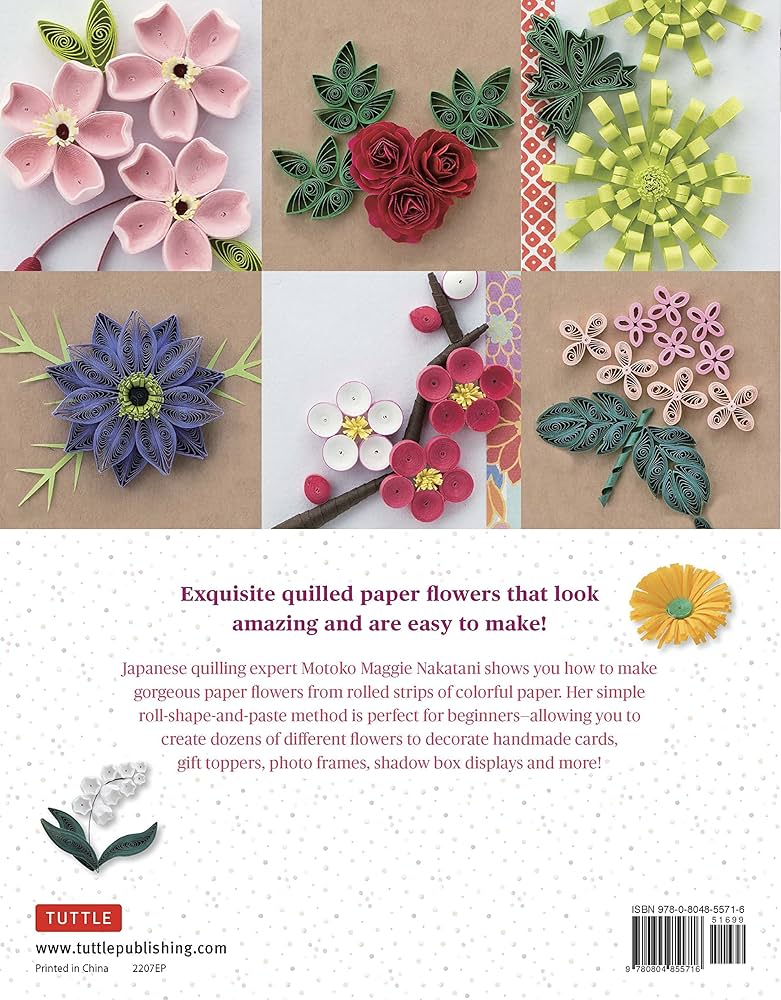 quilled paper flowers