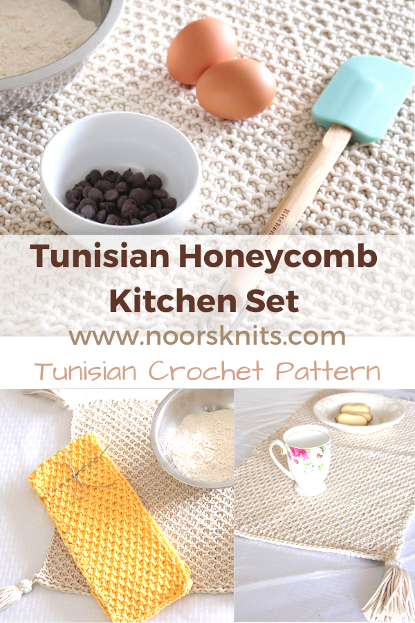 tunisian crochet runner