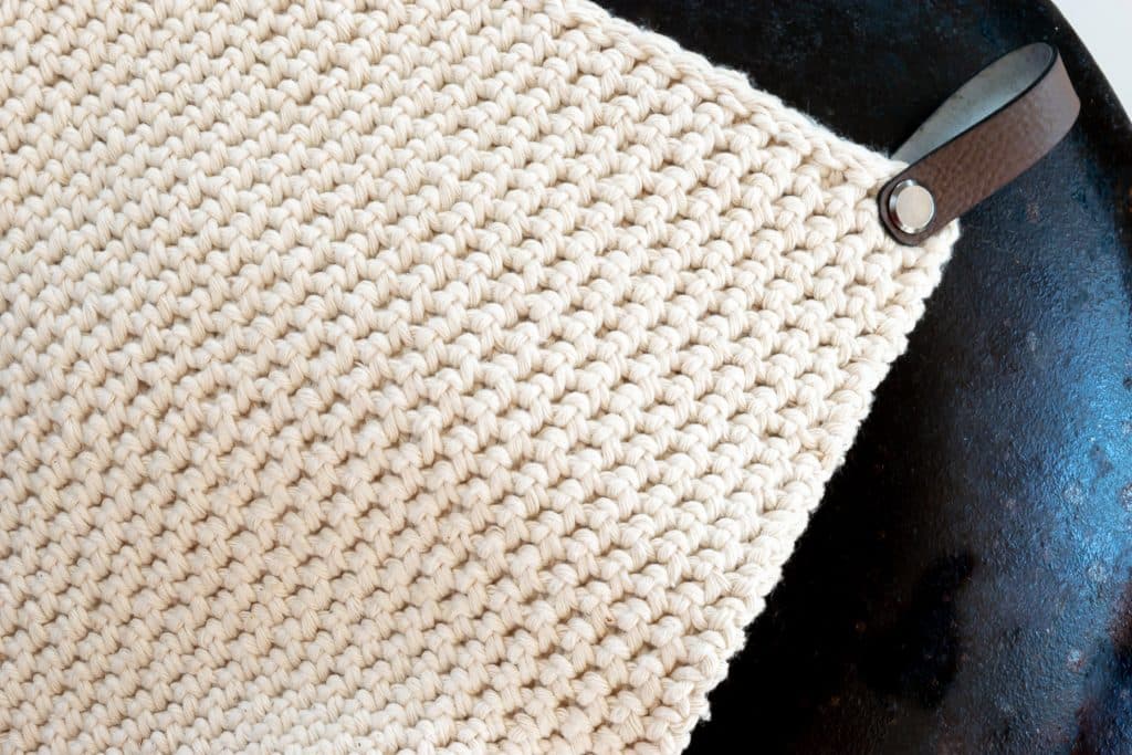 crochet thermal stitch potholder