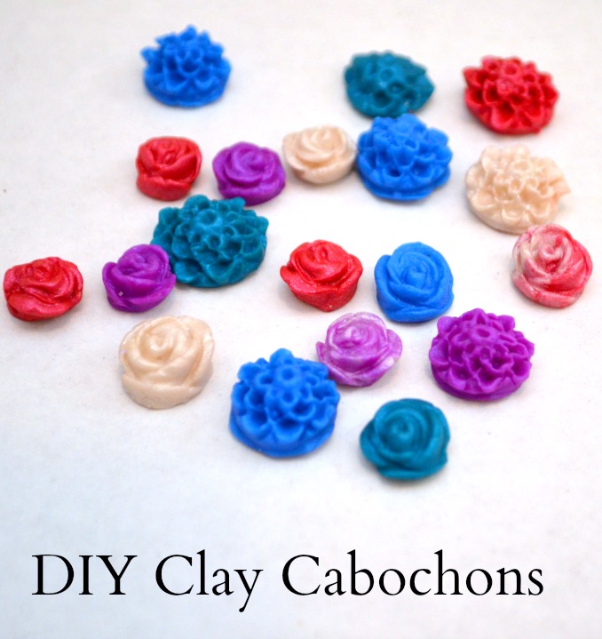 polymer clay flowers