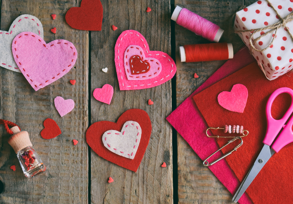 crafting supplies valentine