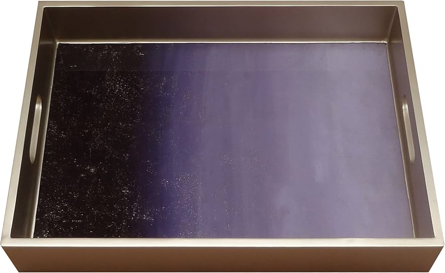 ombre painted mirror