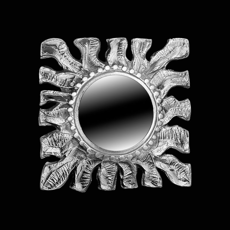 square sunburst mirror