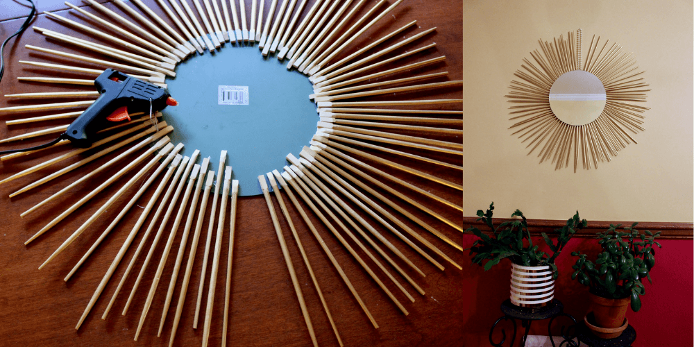 halo mirror DIY