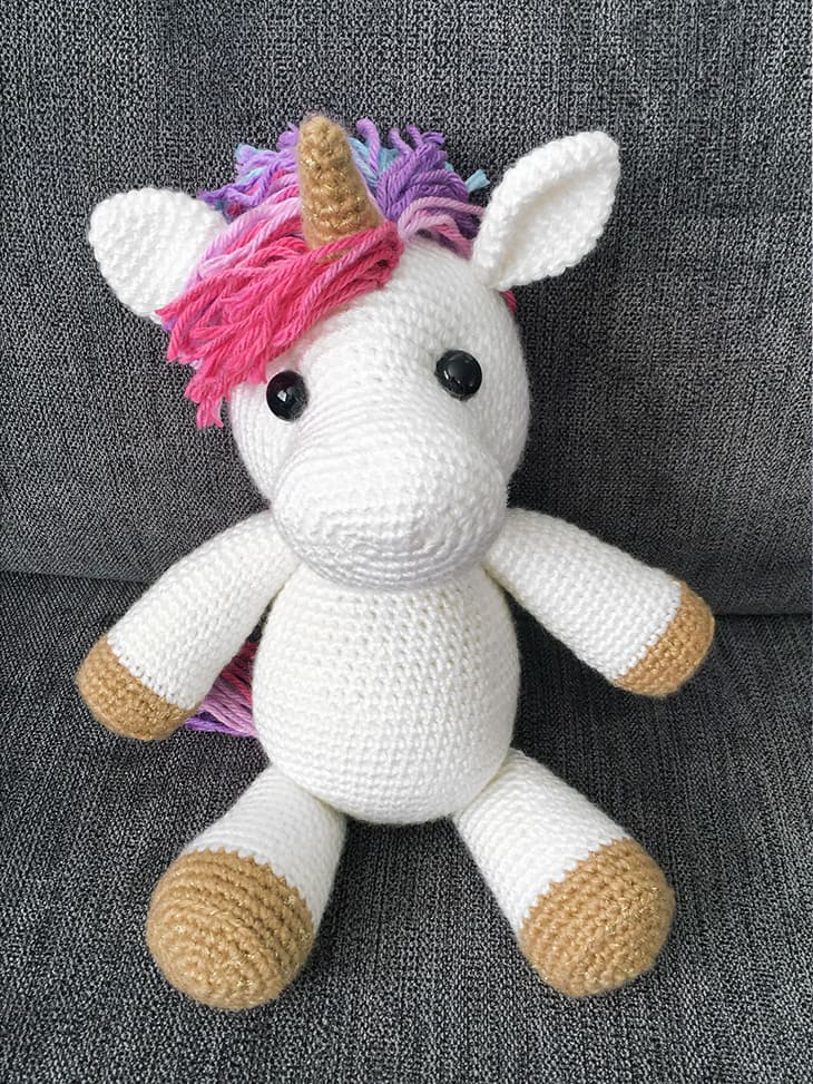 crochet unicorn
