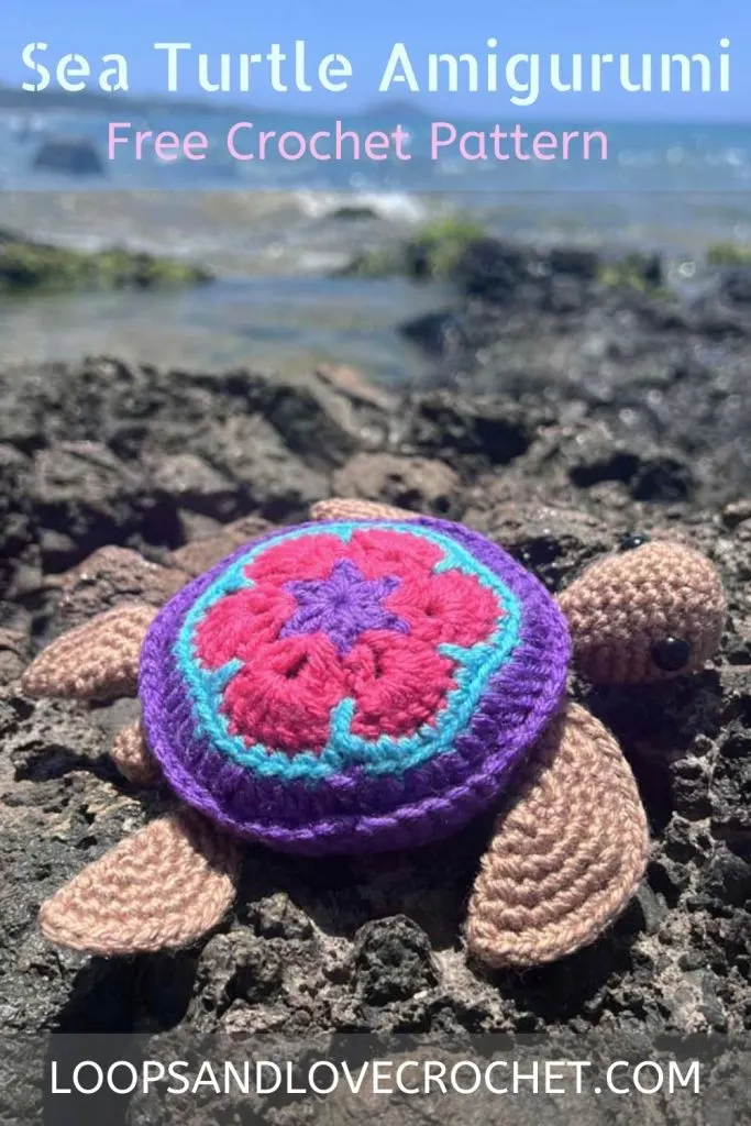 crochet turtle