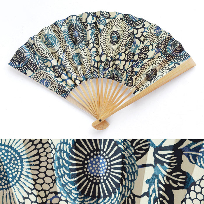 patterned paper fans