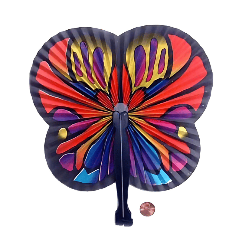 butterfly paper fans
