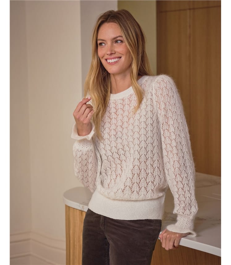 mohair silk sweater