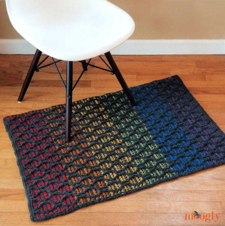 crochet area rug