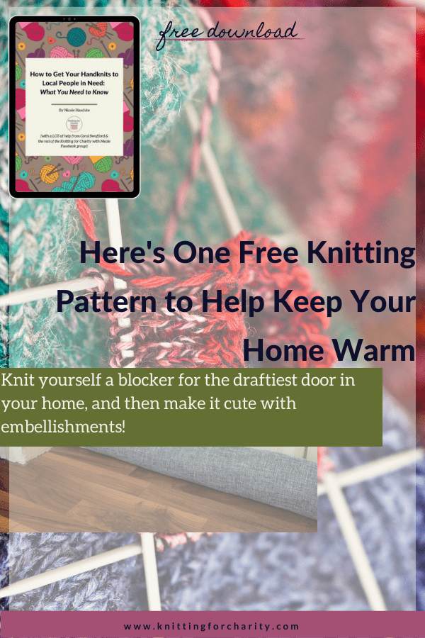 knit draft stopper
