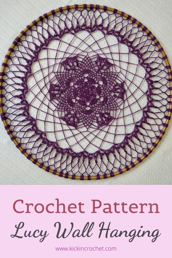 mandala crochet doily