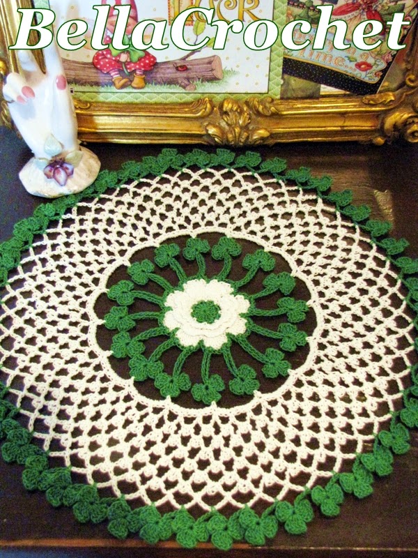 irish crochet doily