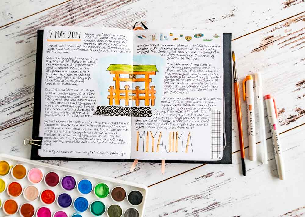 travel journal ideas