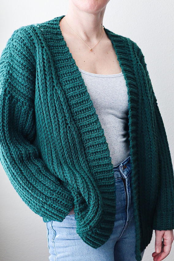 crochet cardigan