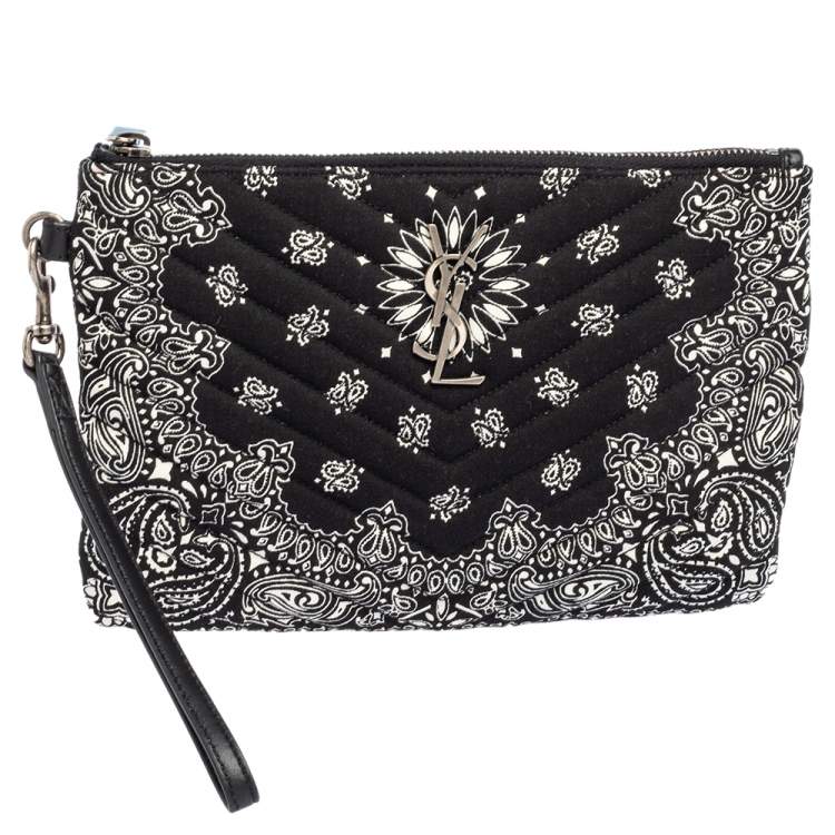 bandana wristlet bag