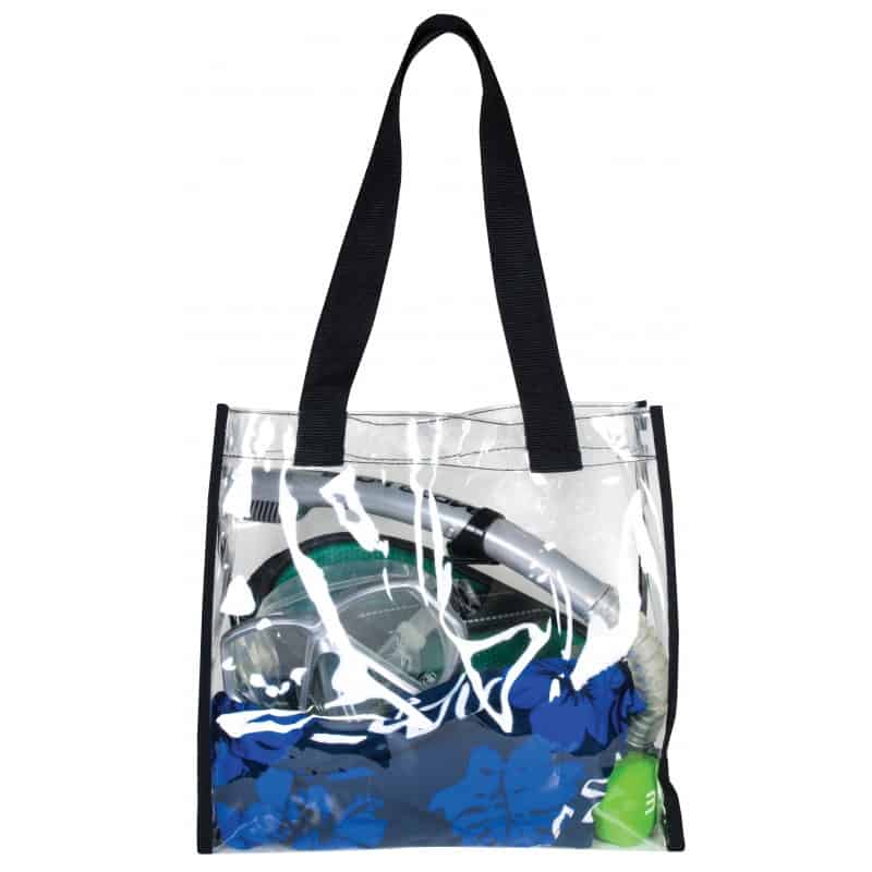 clear vinyl handbag
