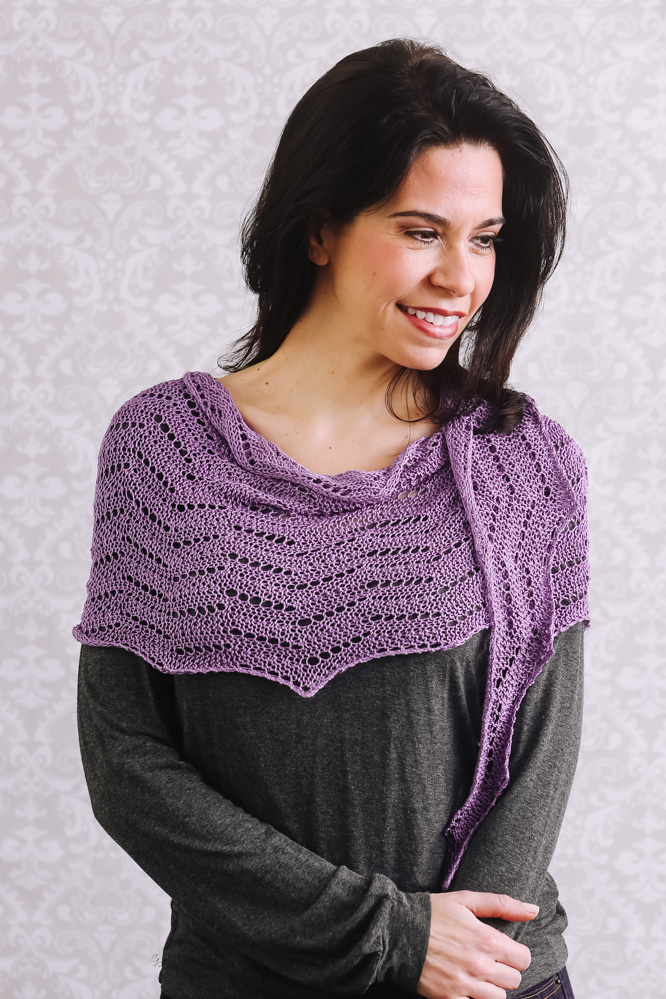 lace wave shawl