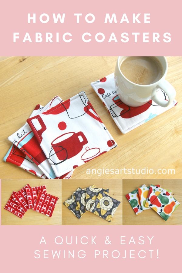 fabric coasters