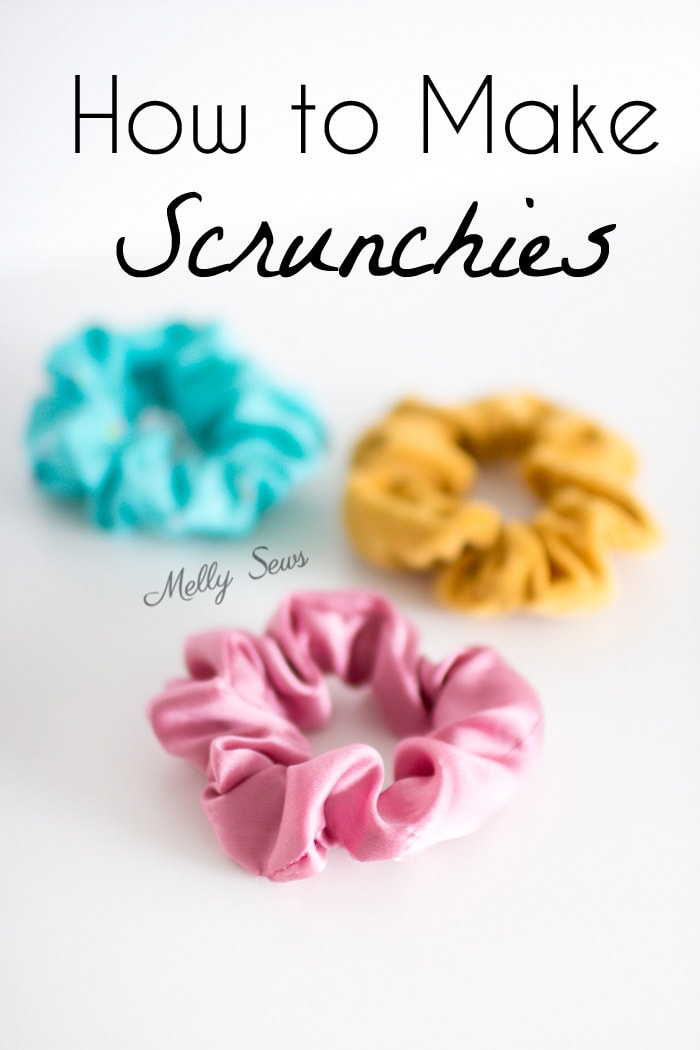 fabric scrunchies