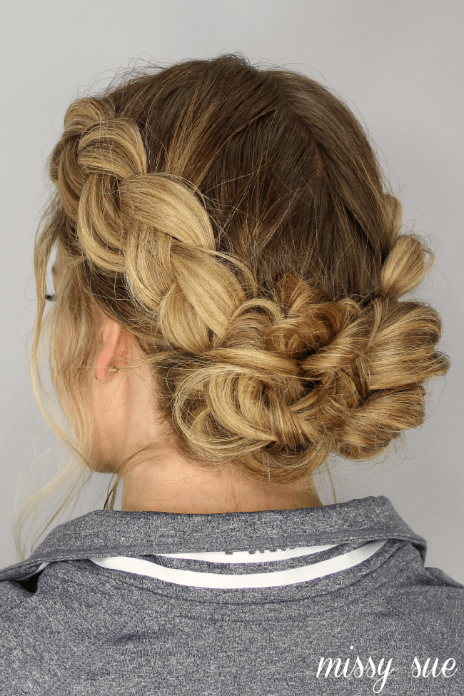 messy braid