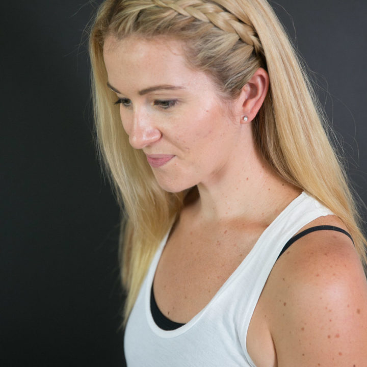 tiny side braid