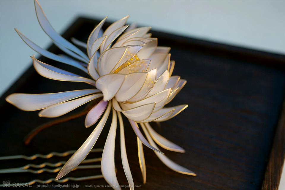 kanzashi flower