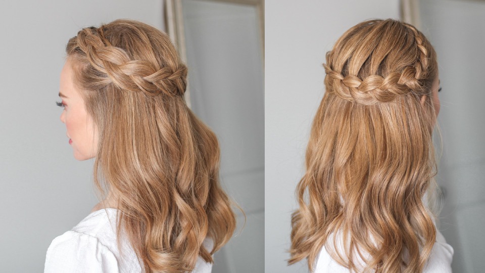 half up dutch braid