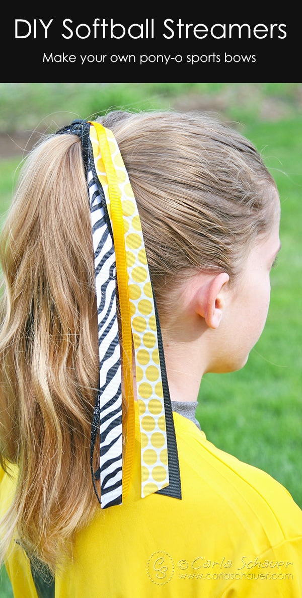 ribbon in hair