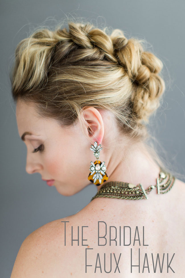 braided faux hawk