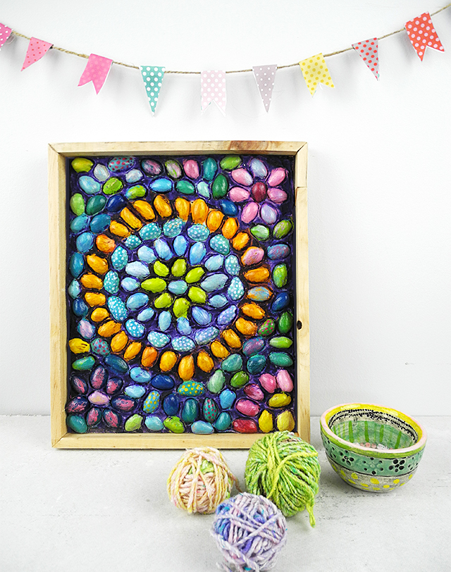 pistachio shell succulent art