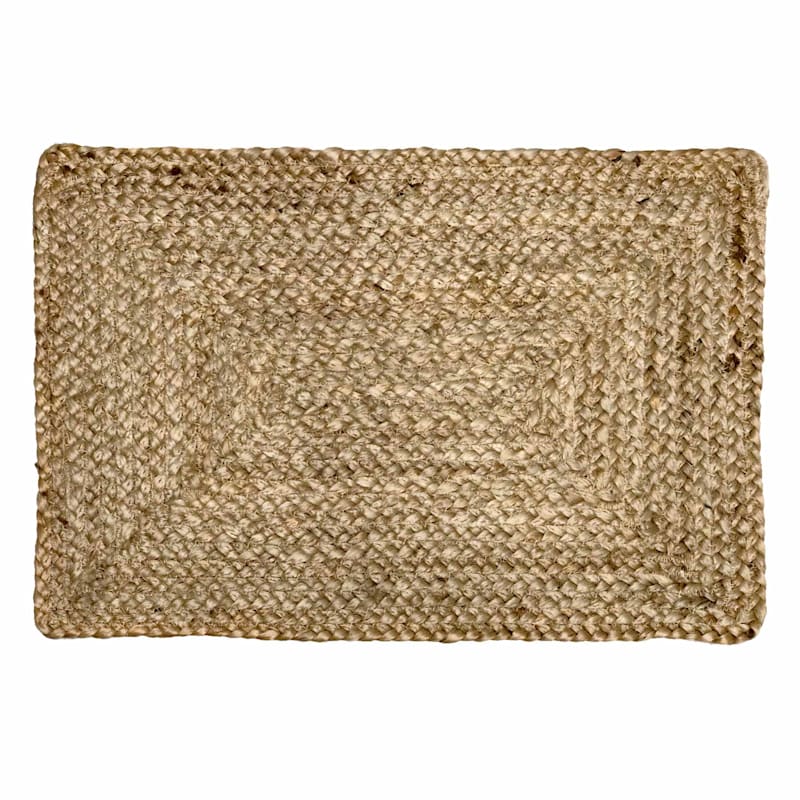 braided jute placemat