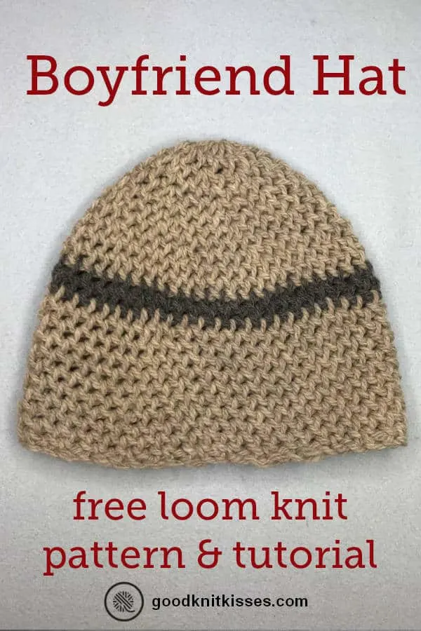 loom knit beanie