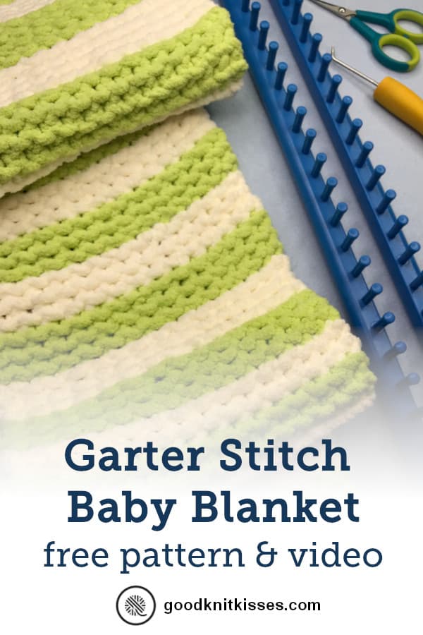 loom knit blanket