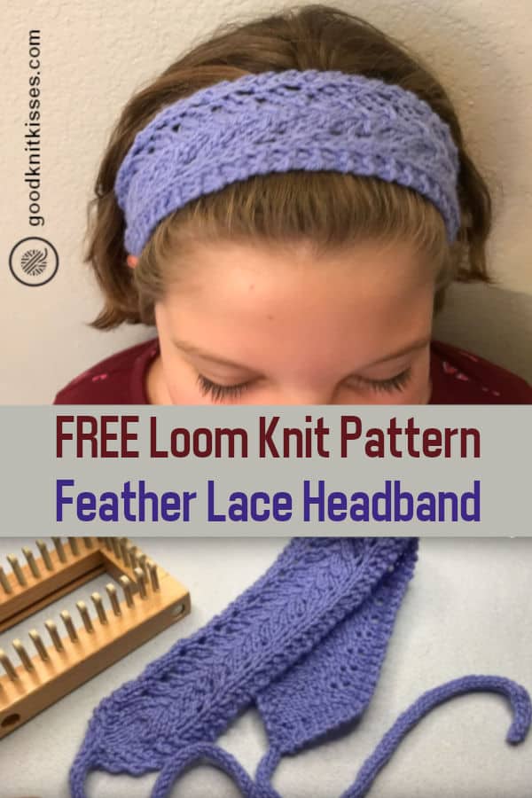 loom knit headband