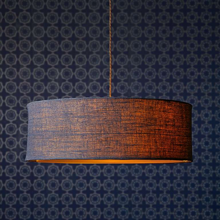 jute lampshade